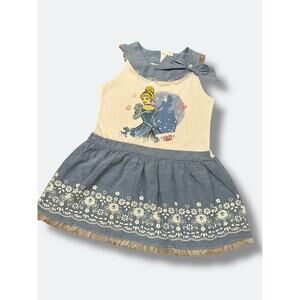 Disney Princess Cinderella Dress Girls 6X Ticket to the Ball Tulle